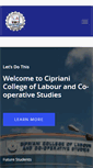 Mobile Screenshot of cclcs.edu.tt